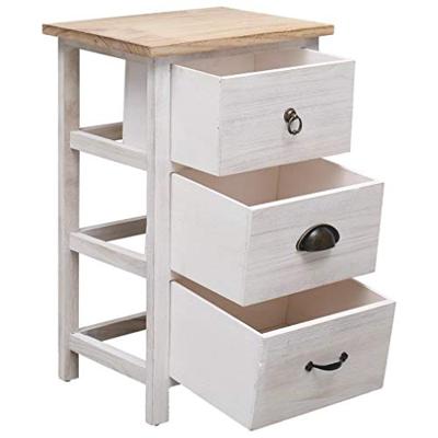 Bijzetkast 35x25x57 cm paulowniahout Bijzetkast 35x25x57 cm paulowniahout