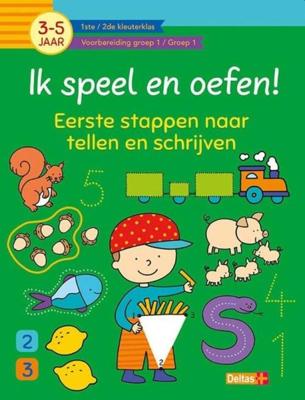 Ik speel en oefen! Eerste stappen naar tellen en schrijven (3-5j.) (Paperback)