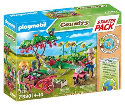 PLAYMOBIL 71380 Startpakket Moestuin - Landelijk - Met twee karakters en veel accessoires - Vanaf 4 jaar PLAYMOBIL 71380 Startpakket Moestuin - Landelijk - Met twee karakters en veel accessoires - Vanaf 4 jaar