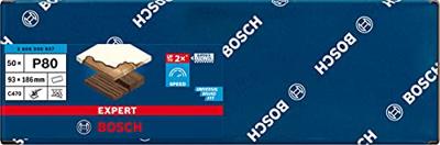 Bosch Accessories EXPERT C470 2608900937 Oscillerend schuurpapier Geperforeerd Korrelgrootte (num) 80 (l x b) 186 mm x 93 mm 50 stuk(s) Bosch Accessories EXPERT C470 2608900937 Oscillerend schuurpapier Geperforeerd Korrelgrootte (num) 80 (l x b) 186 mm x 93 mm 50 stuk(s)