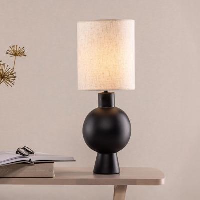 Nohr Tafellamp 'Sabrine' kleur Beige/Zwart Nohr Tafellamp 'Sabrine' kleur Beige/Zwart