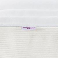 Bedmatras met matras Crme 140 x 190 cm Stof - thumbnail