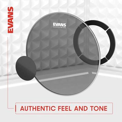 Evans dB One Tompack Fusion stille gaasvellen 10 inch, 12 inch, 14 inch Evans dB One Tompack Fusion stille gaasvellen 10 inch, 12 inch, 14 inch