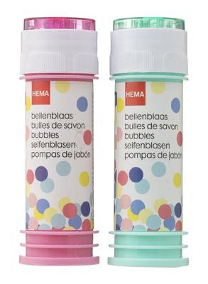 HEMA Bellenblaas Confetti (multicolor)