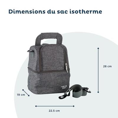 Draagzak voor baby's ThermoBaby ISOTHERME Blauw