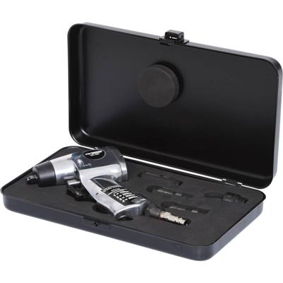 KS Tools 152.1060 1/4 gloeibougieset met perslucht-trillingsschroevendraaier, 5-delig