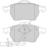 Remblokken set 37156 - thumbnail