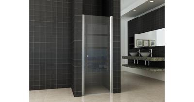 Saqu Swing Nisdeur met profiel 70x202 cm Aluminium Nanoglas