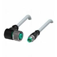 Pepperl+Fuchs 200871 Sensor/actuator connector M12 Aantal polen (sensoren): 3 Stekker, recht, Bus, haaks 2.00 m 1 stuk(s) - thumbnail