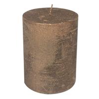 Koperkleurige Stompkaars (20 x 10 cm) - thumbnail