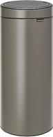Brabantia touch bin afvalemmer 30 liter platinum - thumbnail