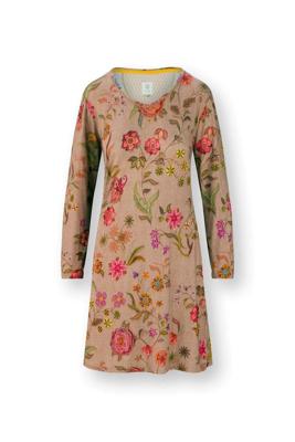 Pip Studio Dana Nachthemd Lange Mouw Coco Flower Zand S Pip Studio Dana Nachthemd Lange Mouw Coco Flower Zand S
