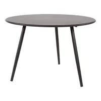 Bijzettafel Rafael metaal zwart 45 cm - thumbnail