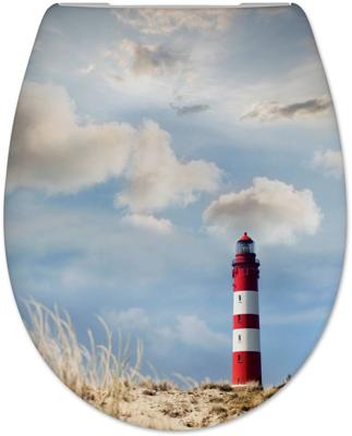 Saqu toiletbril met softclose en quickrelease 36,2x43,6cm multi