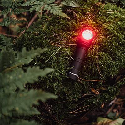ArmyTek Wizard C2 WR Magnet Warm & Red Hoofdlamp werkt op een accu LED Met magneethouder 1100 lm 3 h 65 g