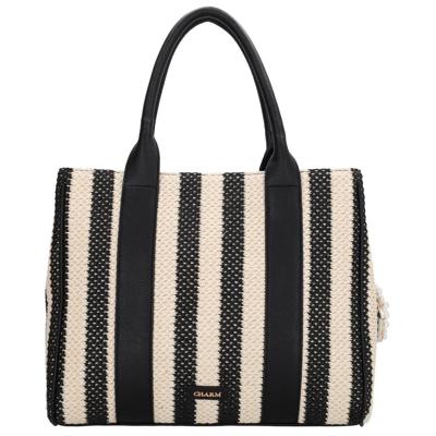 Charm london capri shopper-Black