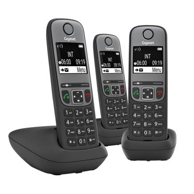 Gigaset A705 Trio Huistelefoon Zwart