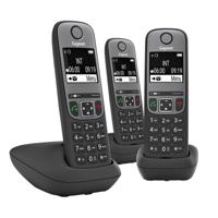 Gigaset A705 Trio Huistelefoon Zwart - thumbnail