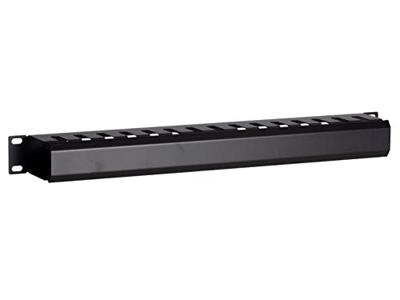 DSI 1U 19 inch metalen kabelgoot met schuifbedekking - DS-1902 kabelkanaal
