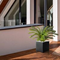 Cycas deluxe kunstpalm M 80cm - UV bestendig - thumbnail