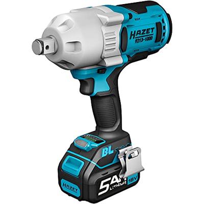 HAZET Accu-slagmoersleutel 9213-1000/3 · Losdraaimoment maximaal [Nm]: 1400 Nm · 3/4 inch (20 mm) vierkant massief · 3-delig
