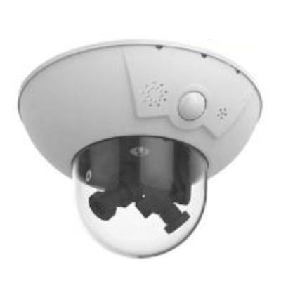 Mobotix Mx-D16B-P-6D6D041 IP-beveiligingscamera binnen & buiten koepel wit 6144 x 2048pixels - beveiligingscamera's (IP-beveiligingscamera, binnen & buiten, koepel, wit, muur, IP54)