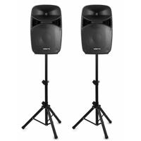 Vonyx VPS152A Zwart Bedraad en draadloos 500 W - thumbnail