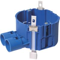 ABB HAF HW52-F enkele hollewand inbouwdoos - 50mm - rond - blauw - thumbnail
