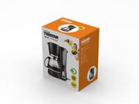 Tristar CM-1233 Koffiezetapparaat 550W Zwart/RVS 0,6L - thumbnail