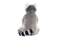 Wild Republic knuffel ringstaartmaki junior 30 cm pluche wit - thumbnail