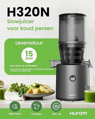 Hurom H320N Titanium - Slowjuicer | Juicer | Groenten en Fruitpers Hurom H320N Titanium - Slowjuicer | Juicer | Groenten en Fruitpers