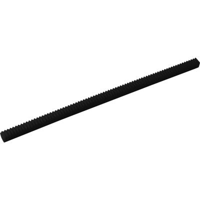 Reely Stalen tandstang Soort module: 0.5 (l x b x h) 250 x 4 x 4 mm