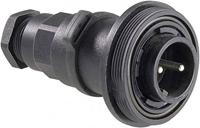 Bulgin PX0732/P Ronde connector Stekker, recht Totaal aantal polen: 3 Serie (ronde connectoren): PX07 1 stuk(s) - thumbnail