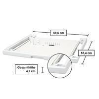 Bosch WTZ11400 Verbindingsset Stapelkit Wit - thumbnail