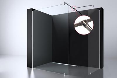 T-verbindingsstuk Best Design tbv Erico Inloopdouche Muurstang Chroom T-verbindingsstuk Best Design tbv Erico Inloopdouche Muurstang Chroom