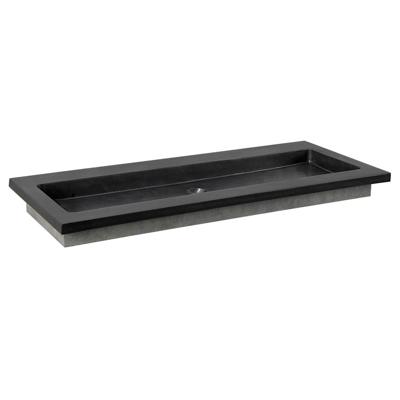 Wastafel Forzalaqua Nova Doppio Gezoet 100.5x51.5x9.5 cm 2 Kraangaten Wastafel Forzalaqua Nova Doppio Gezoet 100.5x51.5x9.5 cm 2 Kraangaten
