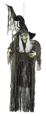 Decoratie Evil witch (190 cm)