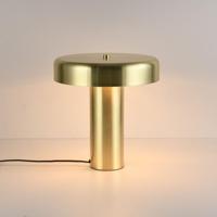 Tafellamp Arcena ottone - E14-fitting - Goud - Mushroomlamp - Paddenstoel - IP20 voor binnen - Metaal - thumbnail