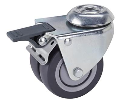 dörner + helmer Dubbel zwenkwiel Wieldiameter: 75 mm Draagvermogen (max.): 100 kg 4 stuk(s)