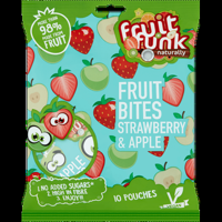 Fruitfunk Fruit Bites Strawberry & Apple 10 x 10 g bij Jumbo - thumbnail