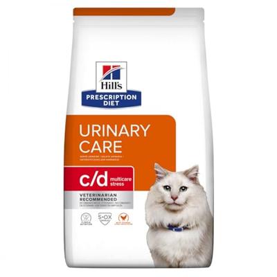 HILL'S PRESCRIPTION DIET Feline c/d Multicare Stress Droog kattenvoer Kip 1,5 kg