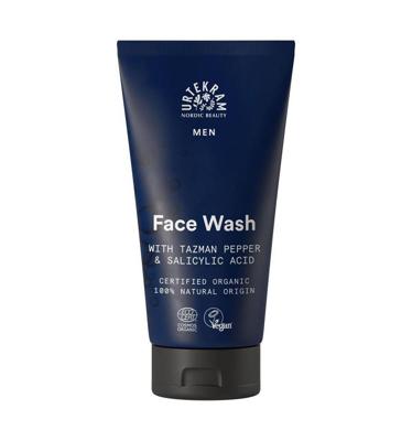 Urtekram Men Facewash With Tazman Pepper Salicylic Acid