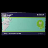 Onderzoekshandschoen prot latex maat M poedervrij 100 Stuks - thumbnail