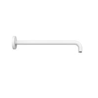 Wandarm Tres 40 cm met Bocht Mat Wit - thumbnail