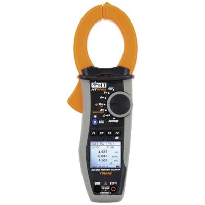 HT Instruments HT9023 Stroomtang Digitaal Datalogger CAT III 1000 V, CAT IV 600 V