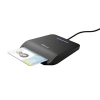 Trust Primo DNI Smartcard reader Desktop accessoire Zwart - thumbnail