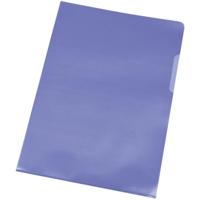 Q-CONNECT L-map, blauw, 120 micron, pak van 10 stuks - thumbnail