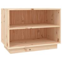 VidaXL Schoenenkast 60x34x45 cm massief grenenhout - thumbnail
