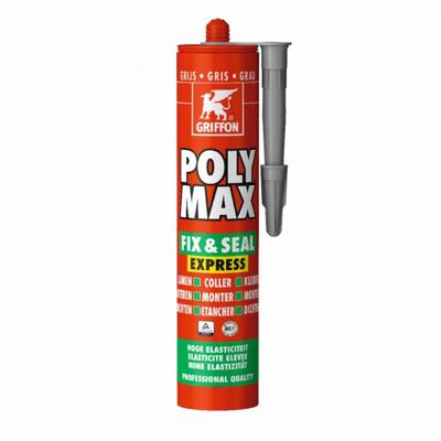Griffon Poly Max Fix & Seal Express 425gr - Zwart