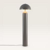 Asteri - Design Retro staande lamp Taupe Metaal 150 cm - Woonkamer lamp - E27 fitting - Met voetschakelaar - thumbnail
